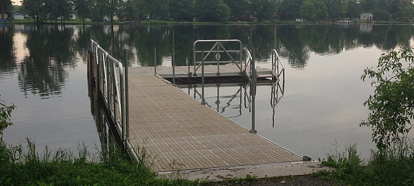   [ SiAbility dock on the Rideau at Taylor Park ]