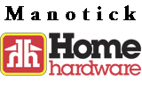 [ Manotick Home Hardware Logo ]